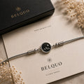 Black Mountain Silver-Tone Rakhi