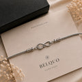 Infinity Silver-Tone Rakhi