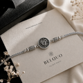 Ik Onkar Silver-Tone Rakhi
